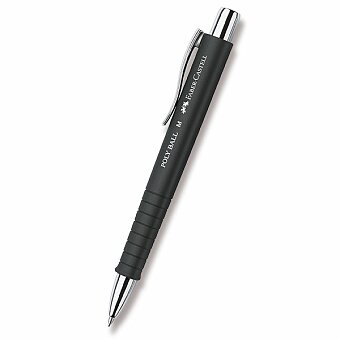 Obrázek produktu Faber-Castell Poly Ball Čierna - guľôčkové pero, M