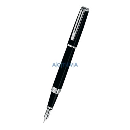 Obrázek produktu Waterman Exception Slim Black Lacquer ST - plnicí pero, hrot F