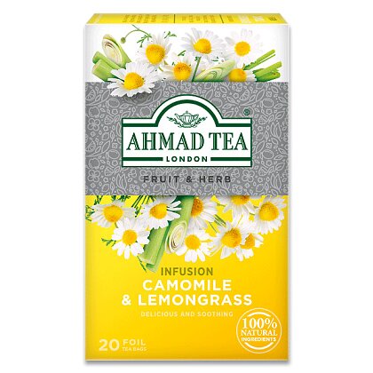 Product image Ahmad Tea Camomile & Lemongrass - herbal tea - 20 pcs
