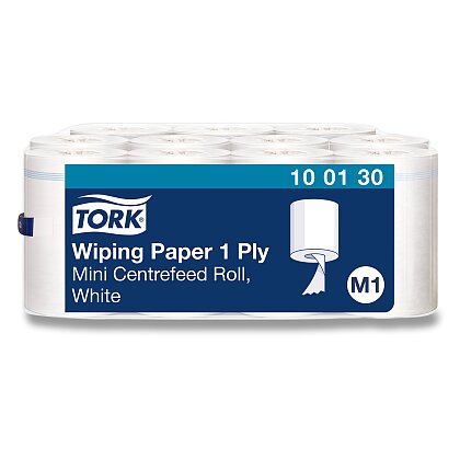 Obrázek produktu Tork Mini  - papírové utěrky v roli - 1vrstvé, bělené, návin 120 m