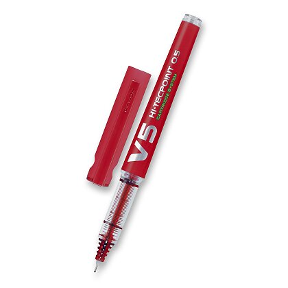 Obrázek produktu Pilot Hi-Tecpoint V5 - roller - červený