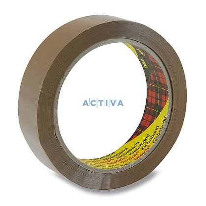 Obrázok produktu Tartan - samolepiace páska - 25 mm × 66 m, hnedá