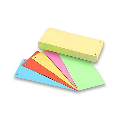 Obrázek produktu HIT Office - papírový rozlišovač - 105×240 mm, žlutý