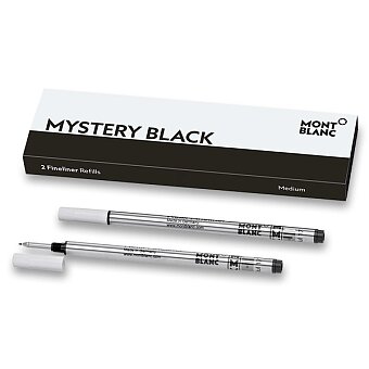 Obrázek produktu Náplň Montblanc do finelineru - M, 2 ks, mystery black