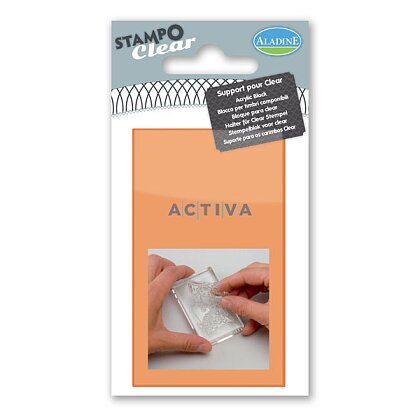 Obrázek produktu Aladine Stampo Clear - gelová razítka -  blok, 5 × 8,5 cm