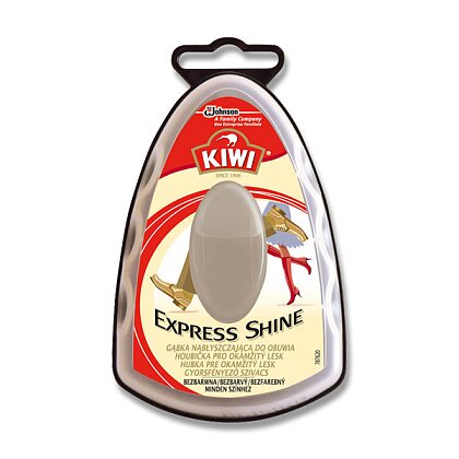 Obrázek produktu Kiwi Express Shine - lešticí houbička na obuv - neutrální