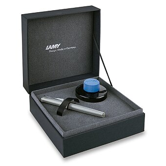 Obrázek produktu Lamy Studio Brushed Steel - plniace pero, darčeková súprava s atramentom