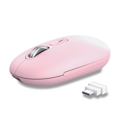 Product image Trust Seron Slim - bezdrátová myš - růžová