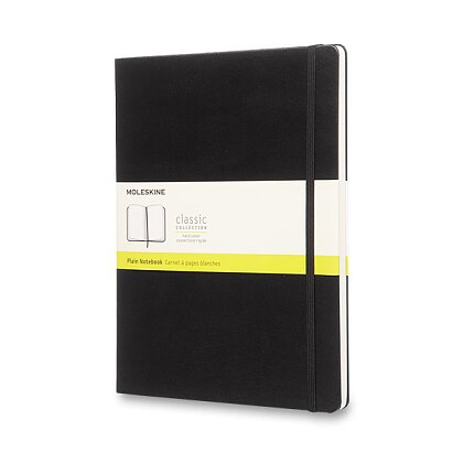Obrázek produktu Moleskine - zápisník v tvrdých deskách - 19 × 25 cm, čistý, černý