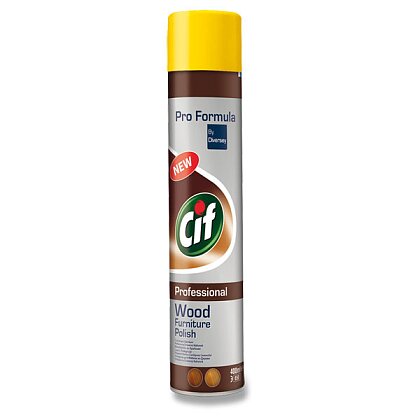 Obrázek produktu Cif Professional - sprej proti prachu - Wood, 400 ml