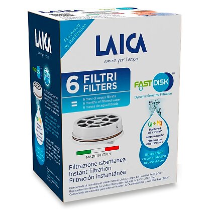 Obrázok produktu Laica Fast Disk - filtračná patróna - 6 ks