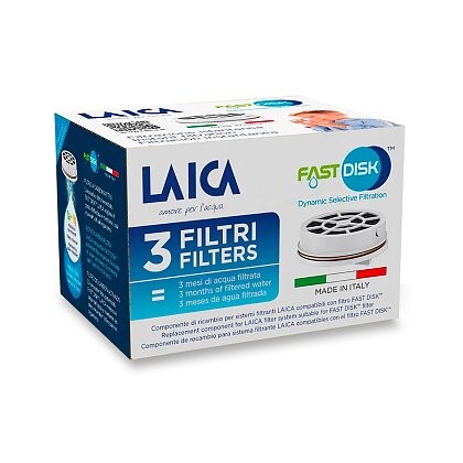 Obrázok produktu Laica Fast Disk - filtračná patróna - 3 ks