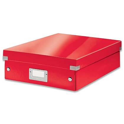 Product image Leitz Click & Store - organization box - 280 x 100 x 370 mm, red