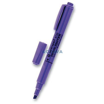 Obrázek produktu Centropen Highlighter 8722 - zvýrazňovač - fialový