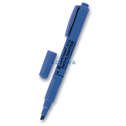 Obrázok produktu Centropen Highlighter 8722 - zvýrazňovač - modrý