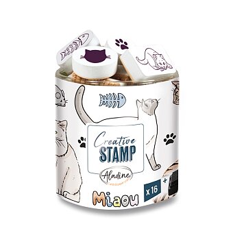 Obrázek produktu Razítka Stampo Scrap - Kočky, 16 ks