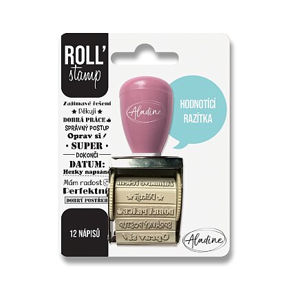 Product image Aladine Roll' Stamp - otočné razítko - hodnoticí razítka