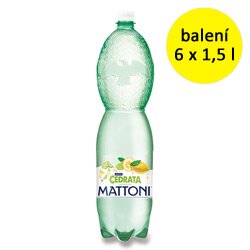 Levně Mattoni - minerální voda - Cedrata, 6 × 1,5 l