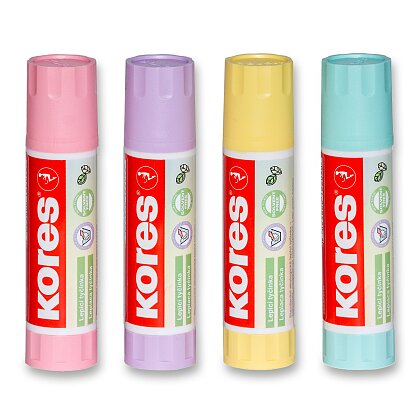 Obrázek produktu Kores - lepicí tyčinka - 20 g, Pastel
