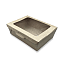'Náhledový obrázek produktu Salát box s okénkem a tukovou bariérou - 1300 ml