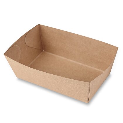 Product image Papírová miska kónická, s tukovou bariérou - 1000 ml, 16,5 x 9 x 6 cm, 100 ks