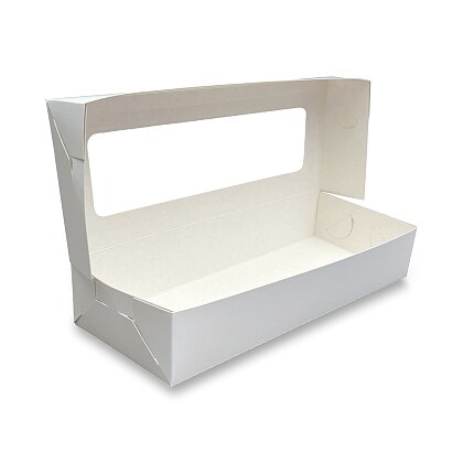 Product image Ideal - odnosová krabice s okénkem - 13 x 33 x 6 cm, 50 ks