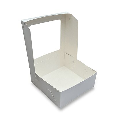 Product image Ideal - odnosová krabice s okénkem - 22 x 22 x 9 cm, 50 ks