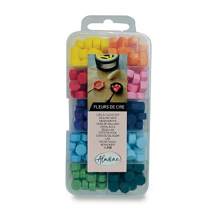 Product image Aladine - pečetní vosk granulovaný - zářivé barvy