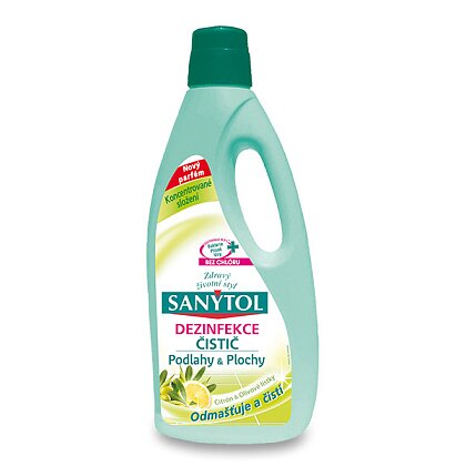 Obrázek produktu Sanytol - dezinfekční čistič podlahy - citron, 1 l