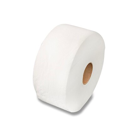 Obrázok produktu Jumbo - toaletný papier z celulózy - 2vrstvový, priemer 24 cm, návin 180 m, 6 ks