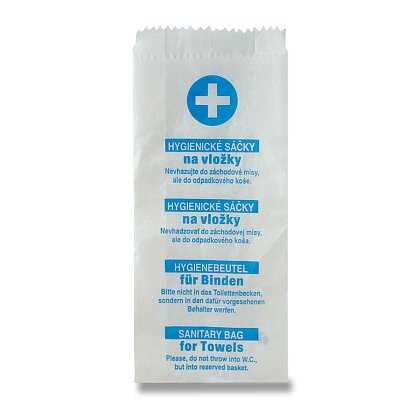 Obrázek produktu Hygienické sáčky - papírové, 100 ks