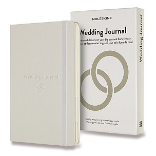Zápisník Moleskine Passion Wedding Journal - tvrdé desky