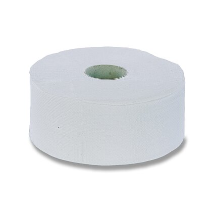 Obrázok produktu Jumbo - toaletný papier - 1-vrstvový, priemer 23 cm, 180 m, 6 ks
