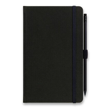 Obrázok produktu Graspo G-Notes - linajkový zápisník - čierny