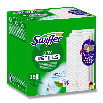 Obrázok produktu Swiffer Sweeper - suché utierky na podlahu - 36 ks