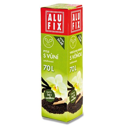 Obrázek produktu Alufix - aromatické pytle na odpadky - 70 l, 8 ks, 20 mikronů, čaj a vanilka
