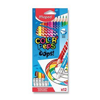 Obrázek produktu Pastelky Maped Color&#039;Peps Oops - 12 barev
