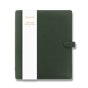 Obrázek produktu Diář A5 Filofax Finsbury - zelený, modular