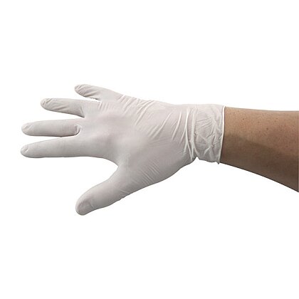 Product image Disposable vinyl gloves not powder - size M, 100 pcs