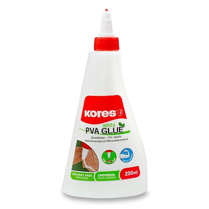 Obrázek produktu Kores White glue - tekuté lepidlo - 250 ml