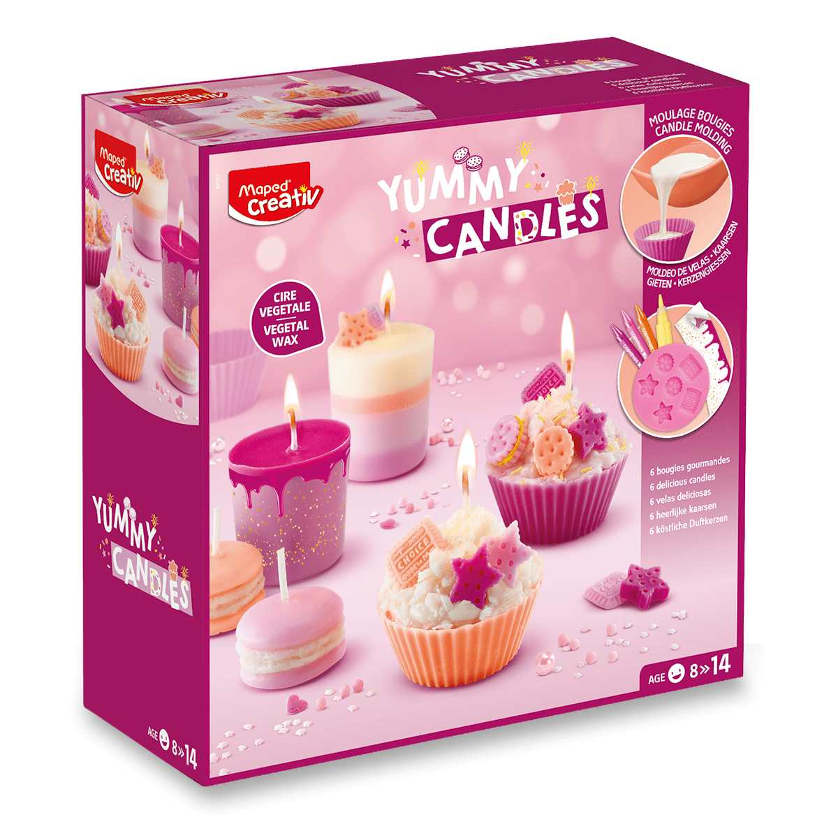 Kreativní sada Maped Creativ Yummy Candles - výroba svíček