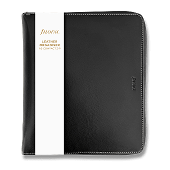 Obrázek produktu Diář A5 Filofax Malden Zip - černý, modular