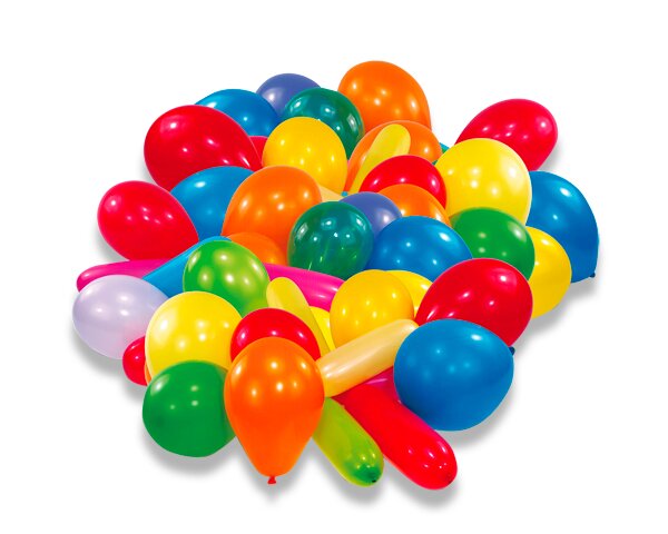 Nafukovací balónky 50 ks