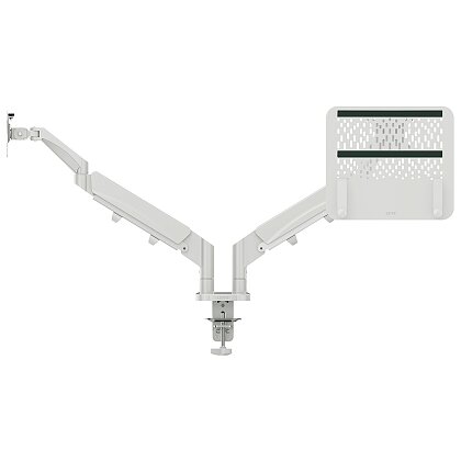 Obrázek produktu Leitz Ergo - duální rameno pro monitor a notebook - světle šedé