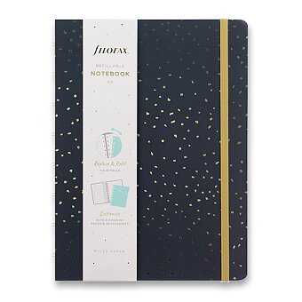 Obrázek produktu Zápisník Filofax Notebook Confetti A5 Charcoal