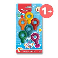 Pastely Maped Color´Peps Baby Crayons