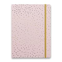 Zápisník Filofax Notebook Confetti A5 Rose Quartz