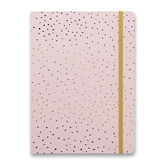 Obrázek produktu Zápisník Filofax Notebook Confetti A5 Rose Quartz