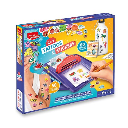 Obrázok produktu Maped Creativ Tattoo & Sticker - kreatívna súprava - tetovanie a samolepky