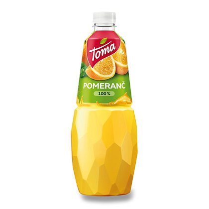 Obrázek produktu Toma - ovocný džus - Pomeranč 100%, 1 l